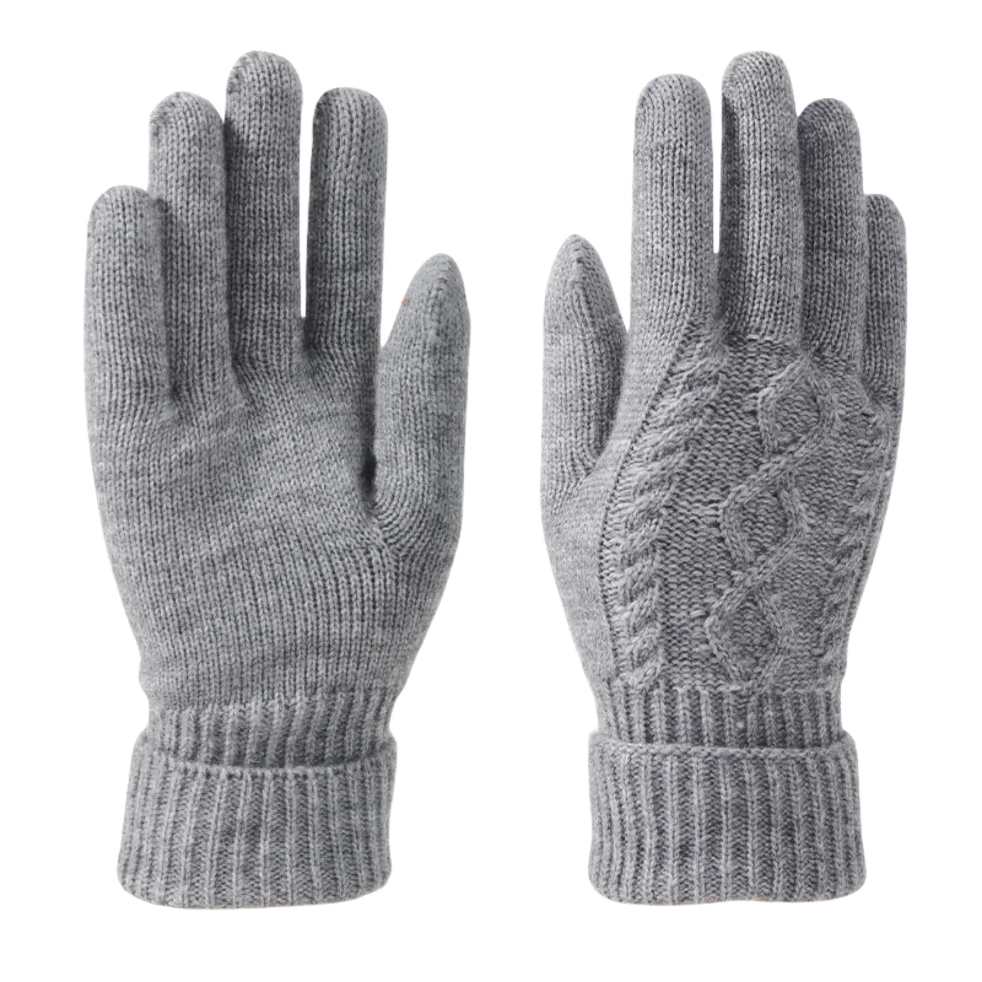 Touchscreen Compatible Knitted Gloves 5