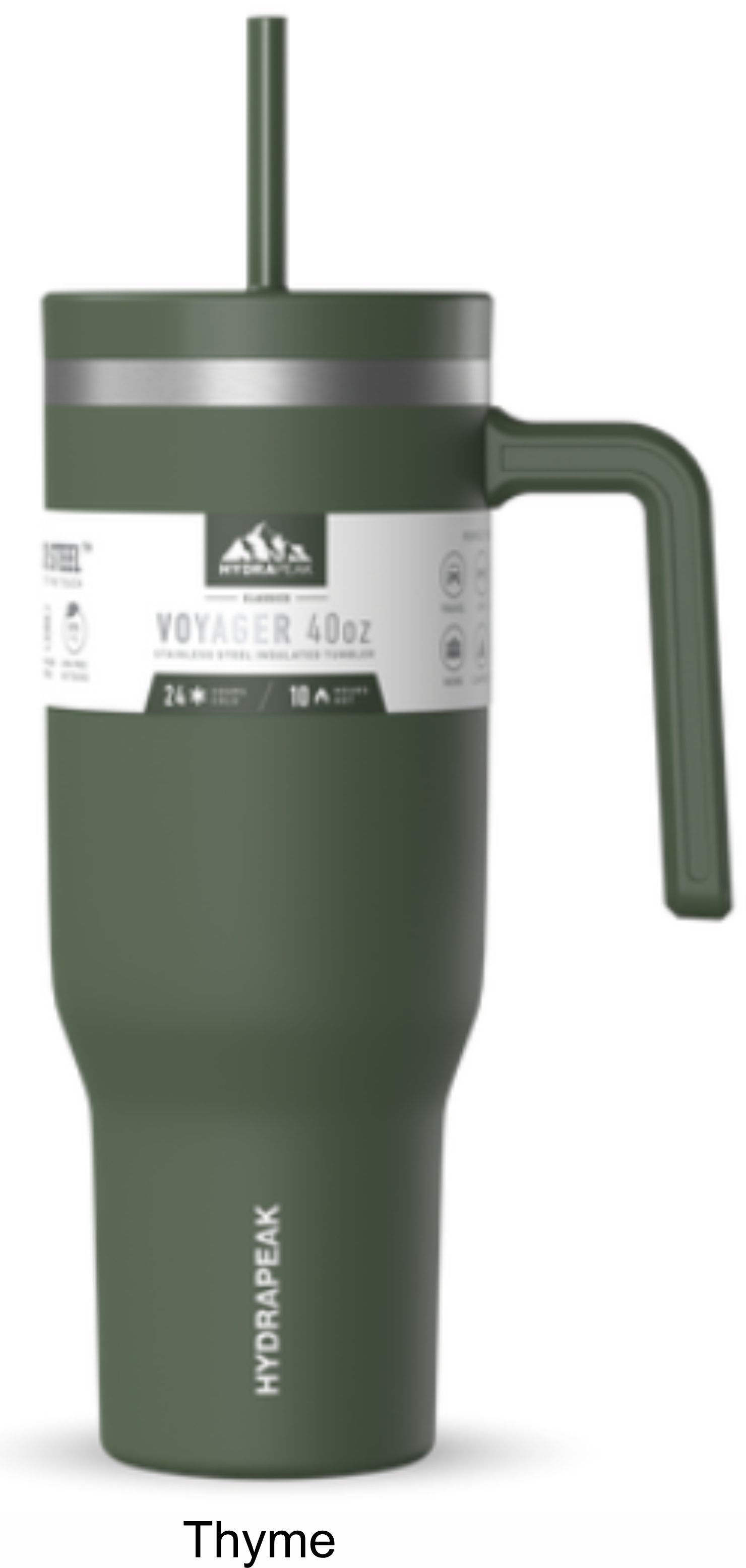 40 oz Hydrapeak Voyager Tumbler LIFETIME WARRANTY! 6