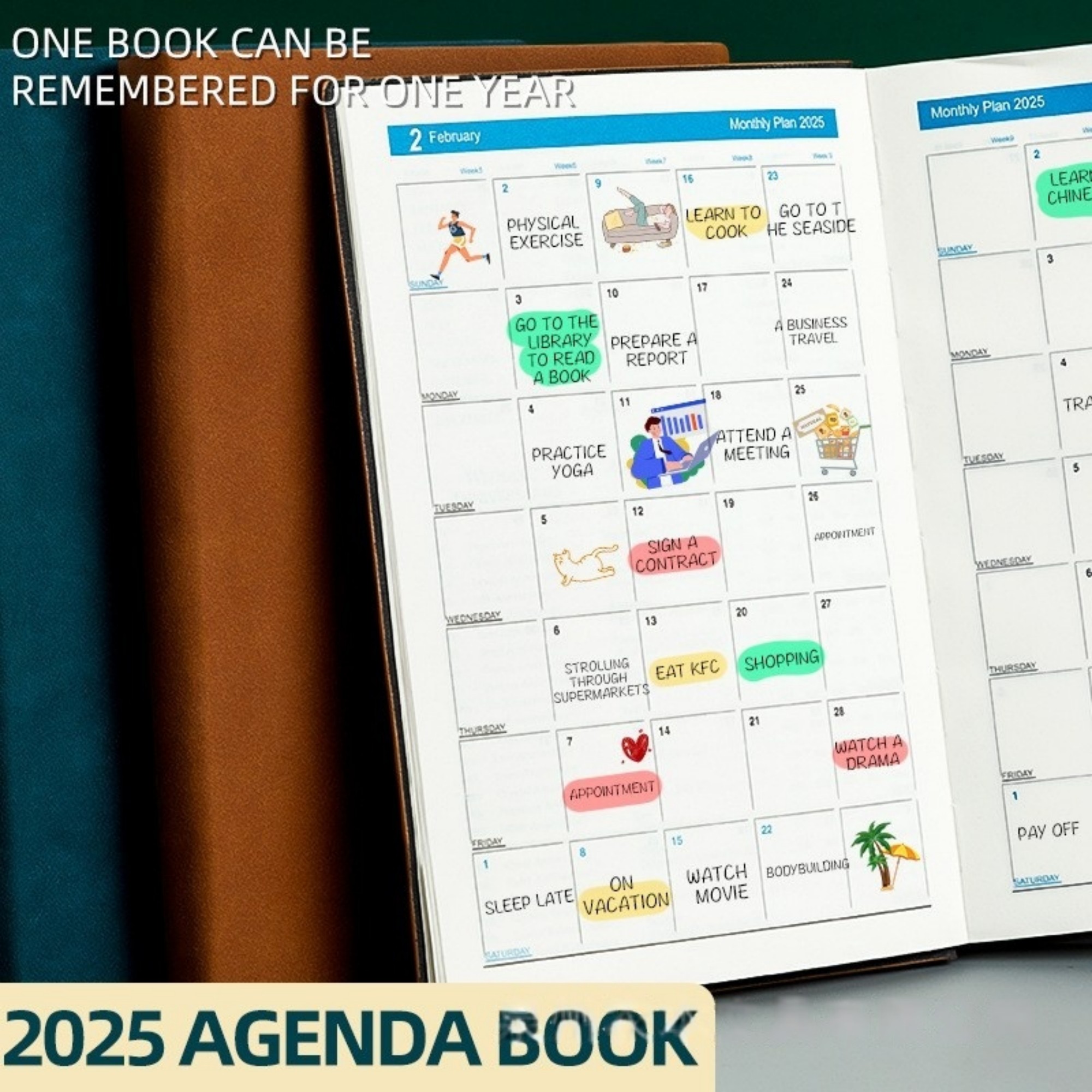 2025 Large Monthly Planner 3