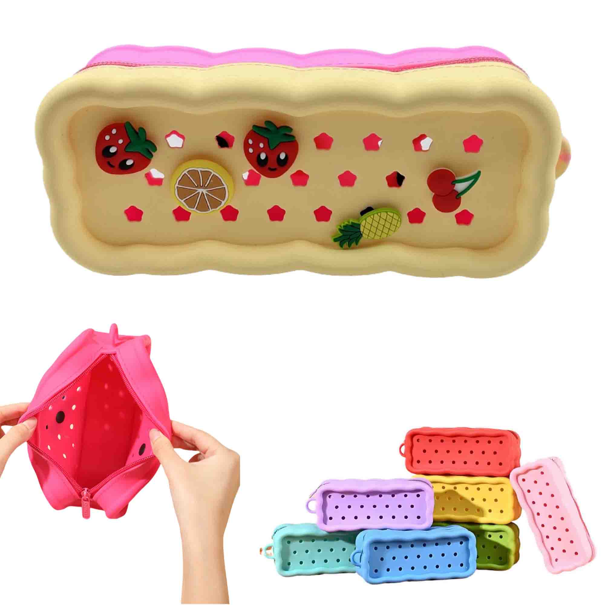 Multi Purpose Charms Portable Silicone Zipper Organizer Bag 1