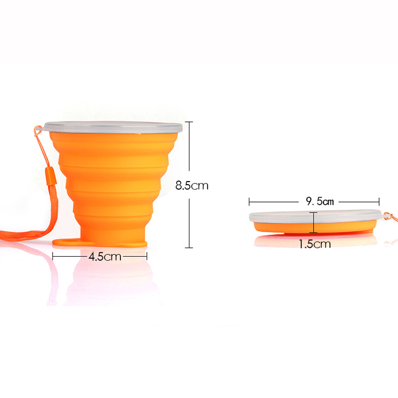 Collapsible Silicone Water Cup For Travel 5