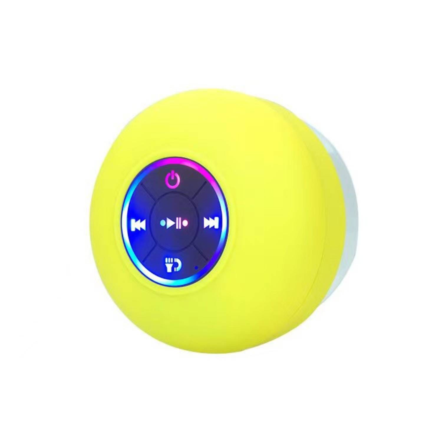 LED Light Waterproof Wireless Bluetooth Speaker with Suction Cup 1