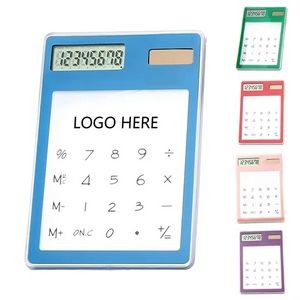 Solar Transparent Calculator Eco 12