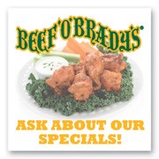 Full Color 50 Mil Name Badge (2.5") Square - No Personalization