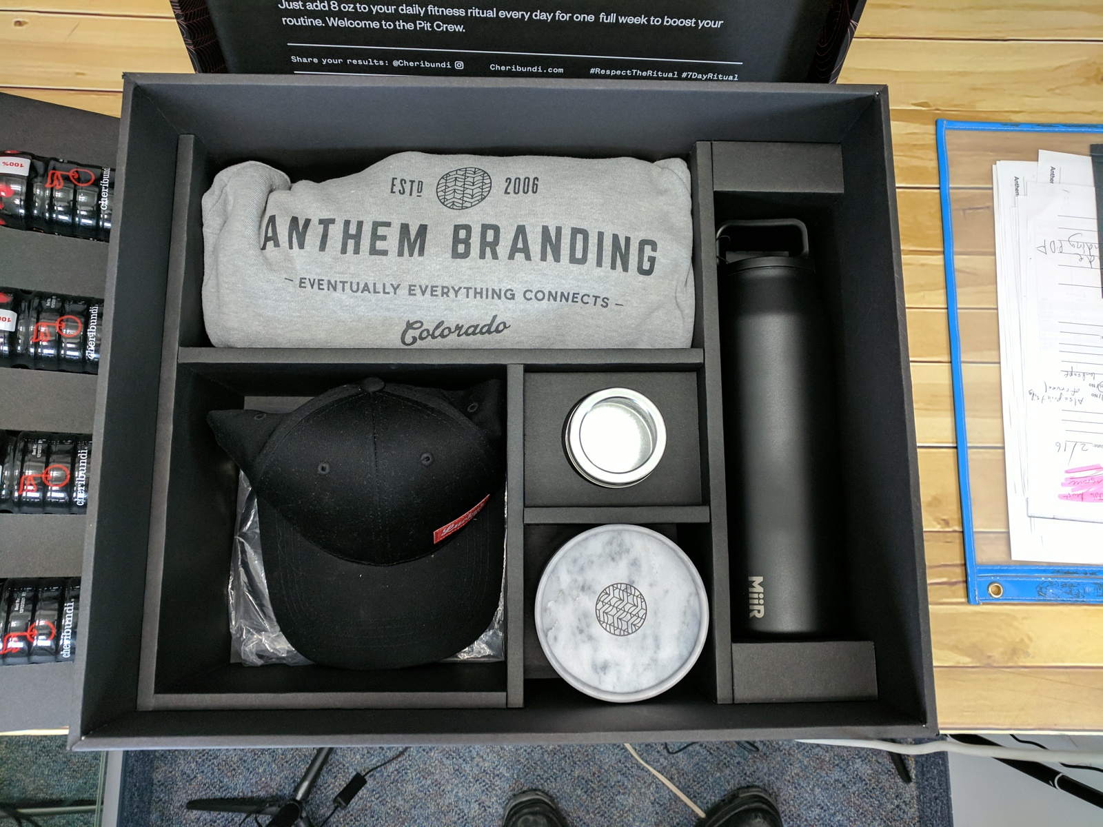 Custom Printed Full Color 2-Piece Soft Touch Luxury Gift Box - 5x3x2 8
