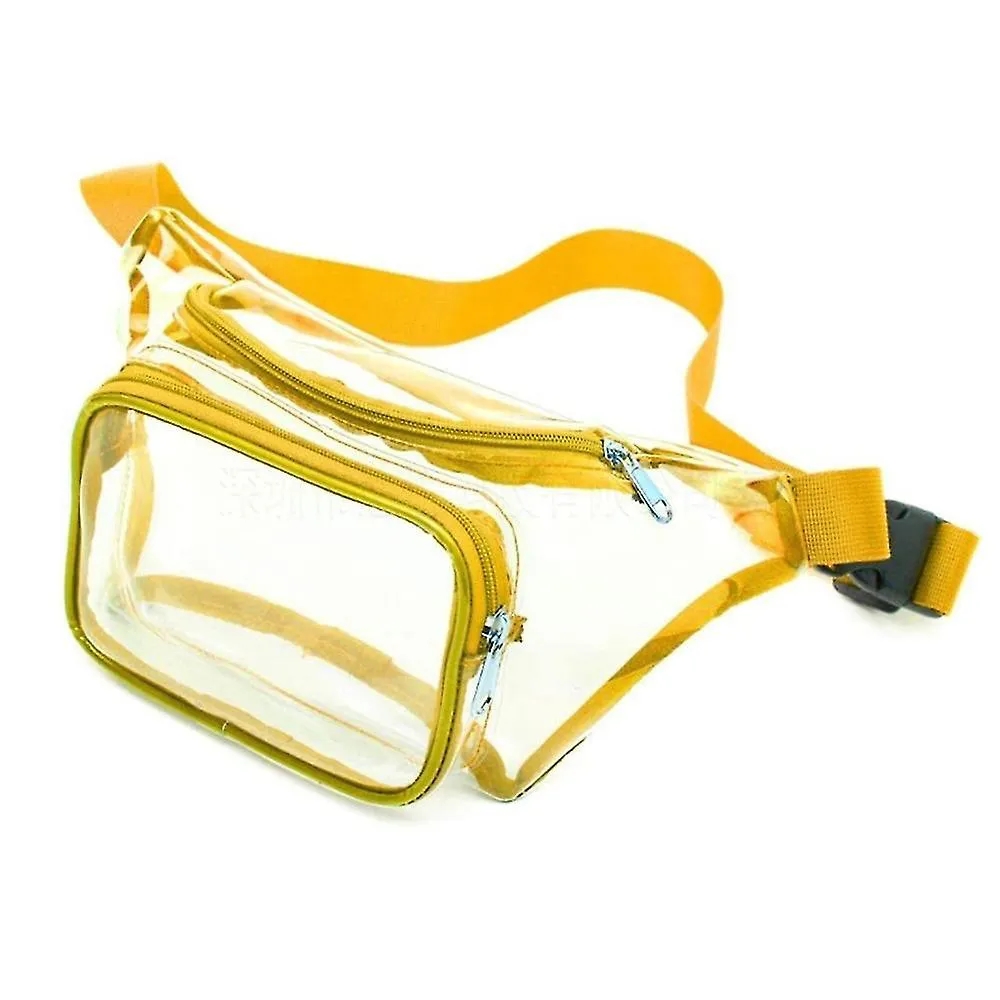 Clear Fanny Pack w/ Zipper Pockets 2