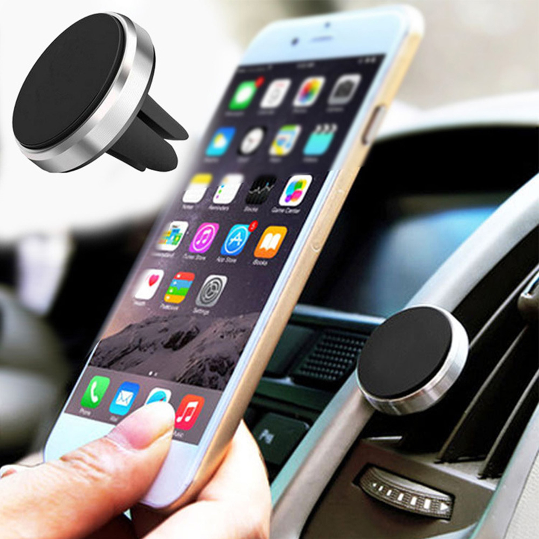 Car Air Vent Magnetic Phone Holder 3