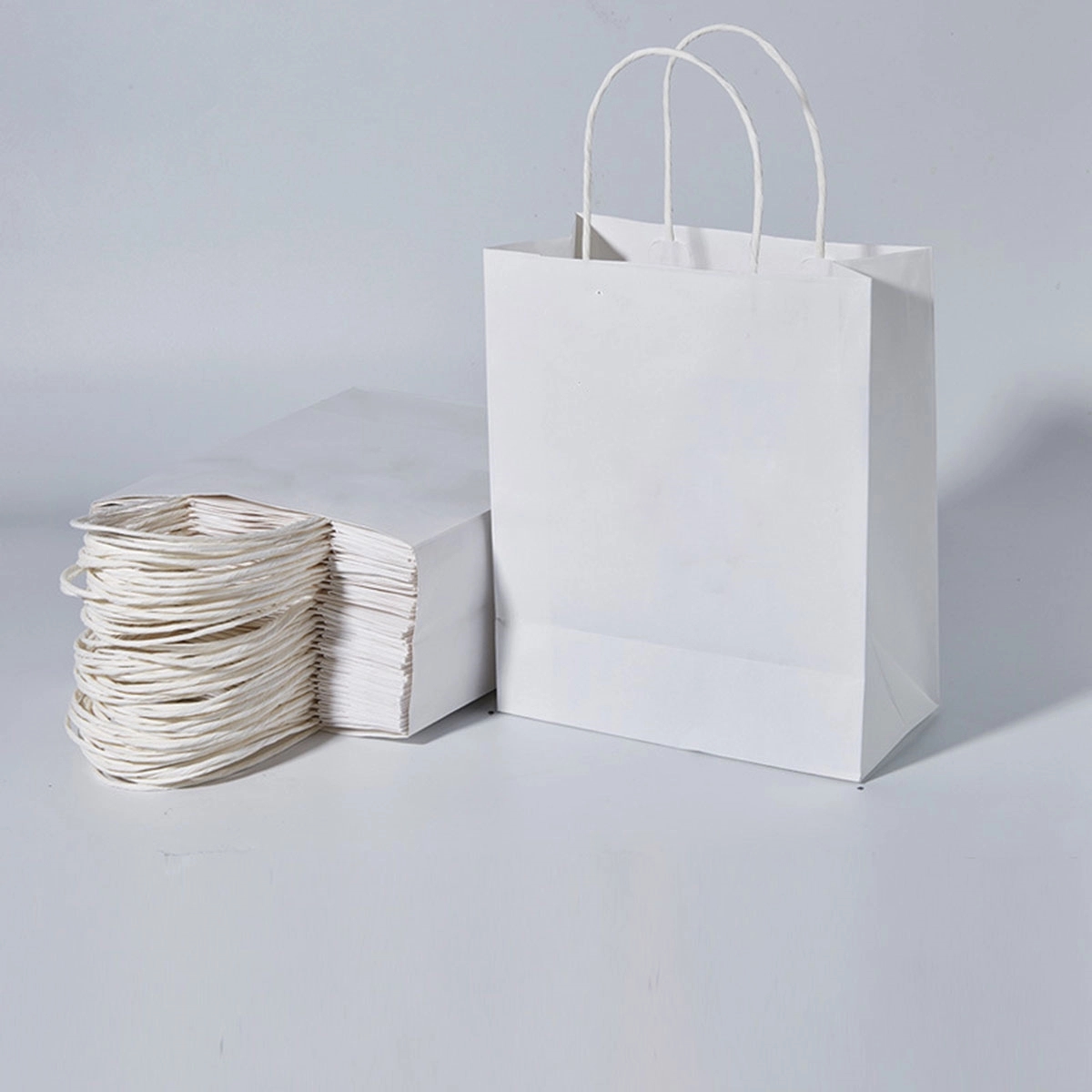Kraft Paper Bags With Handles Bulk 3