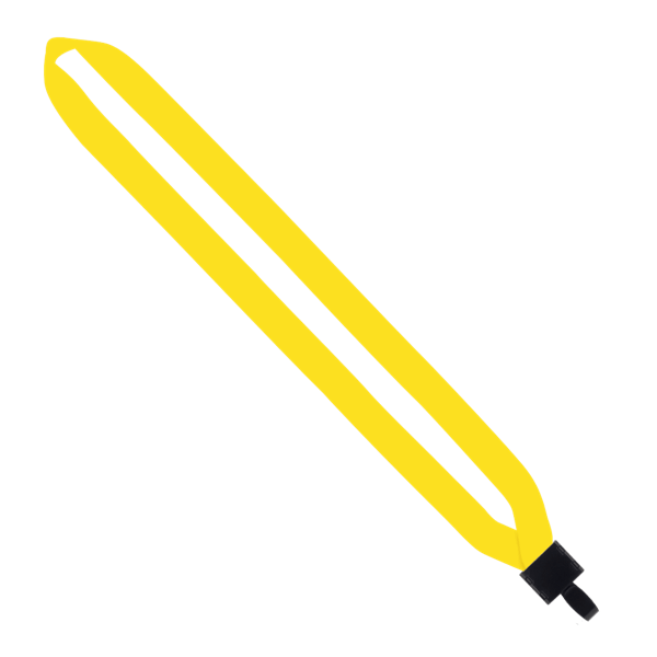 3/4" Polyester Lanyard with Non-Swivel Plastic Hook 235