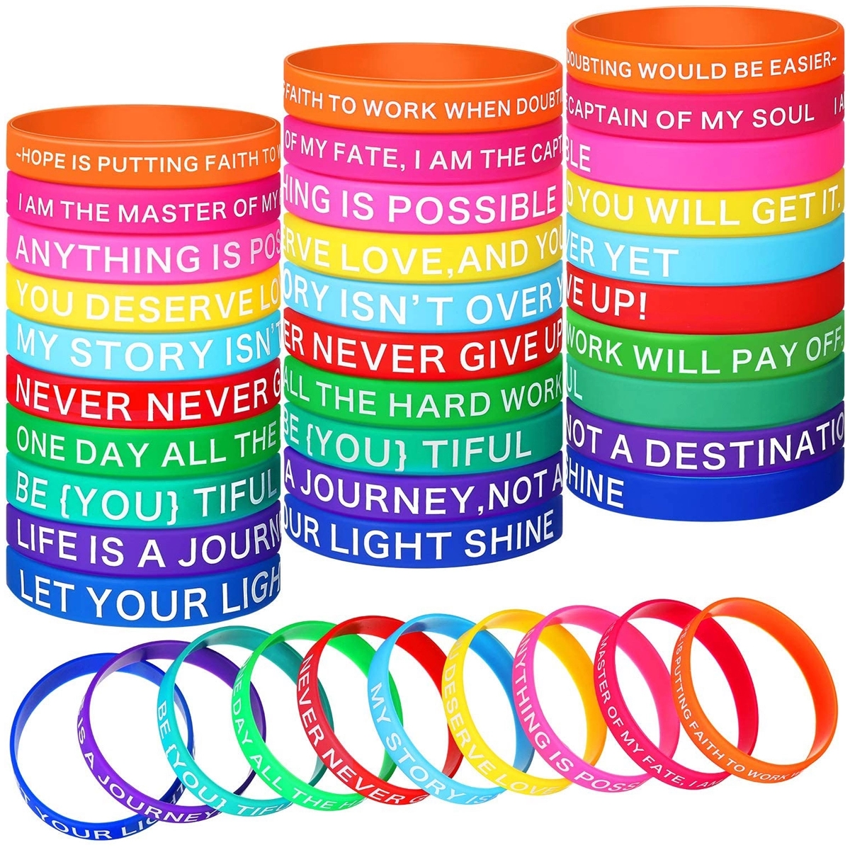 Rush Service Screen Printed Silicone Bracelet 2