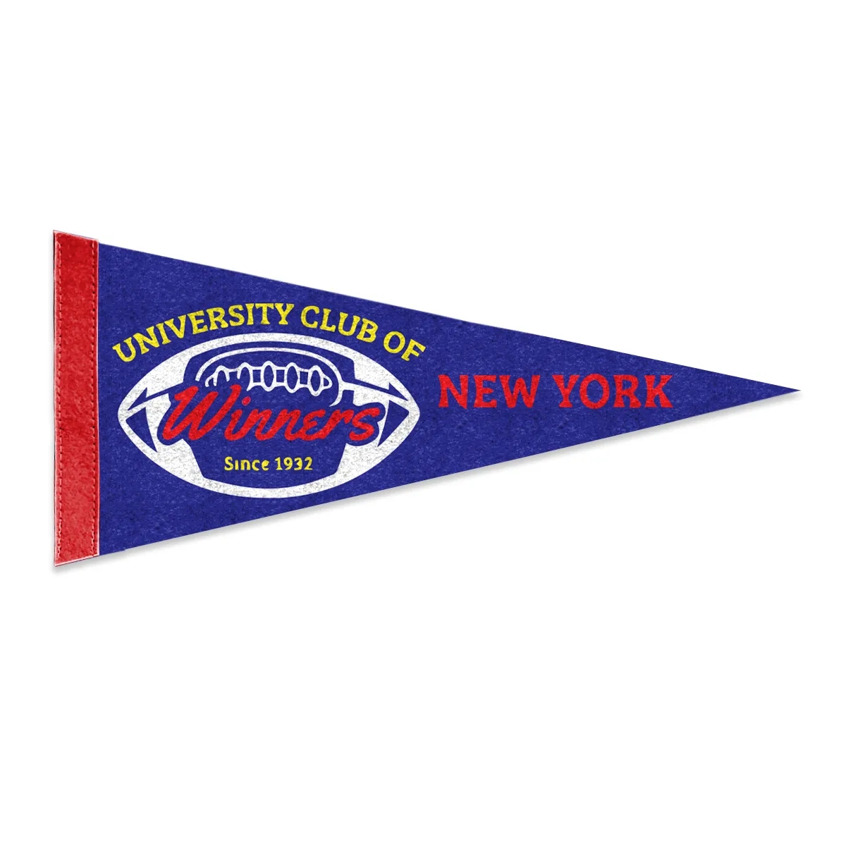 12" x 30" Acrylic Felt Pennant without Pole - Class A 2