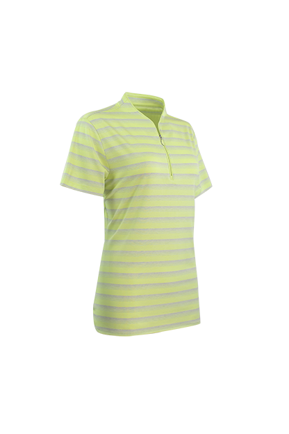 Women's Greg Norman LAB Stripe Polo 21