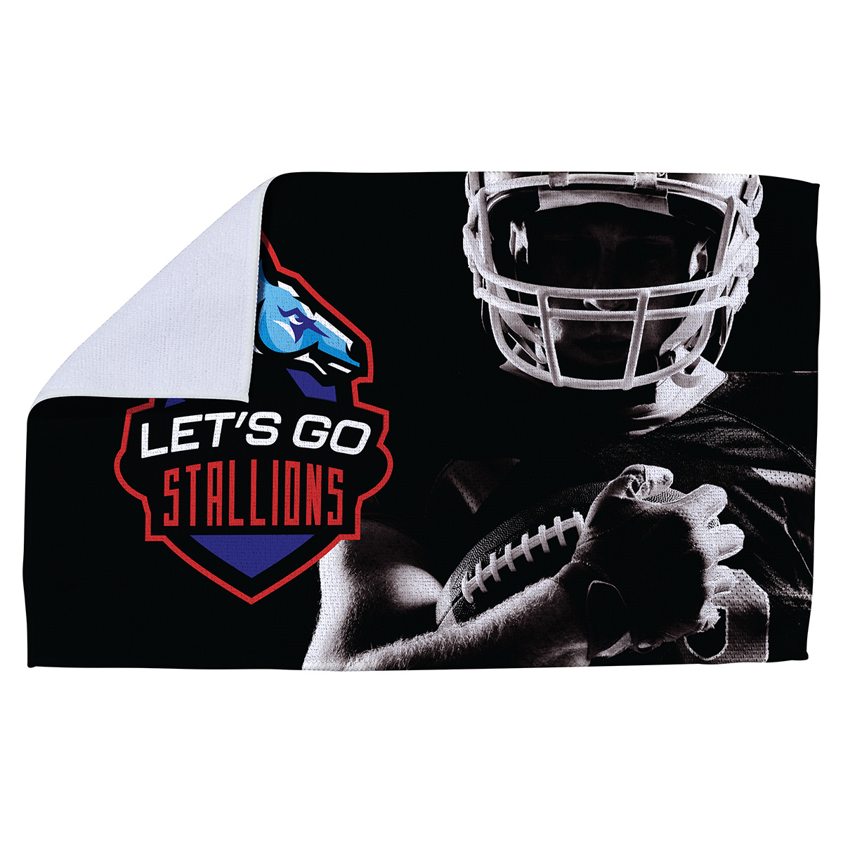 Terry Microfiber Rally Towel 11" x 18" - Full Color 4