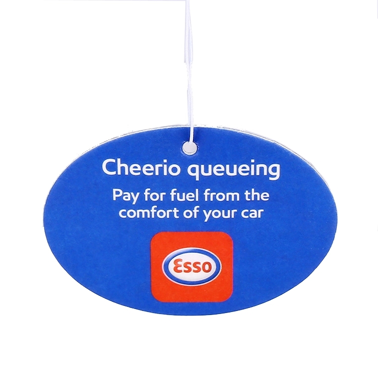 Full Color Air Freshener - Oval 2