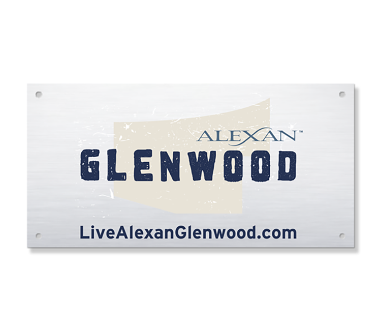 Deluxe screen printed signs 75-100 sq" 4
