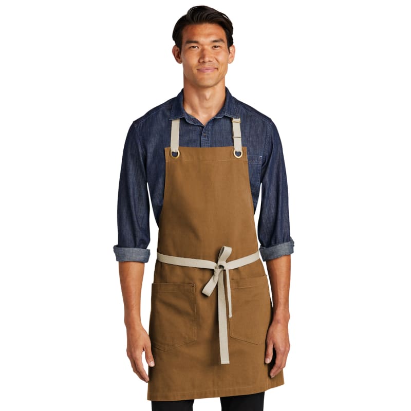 Port Authority Canvas Full-Length Two-Pocket Apron 13