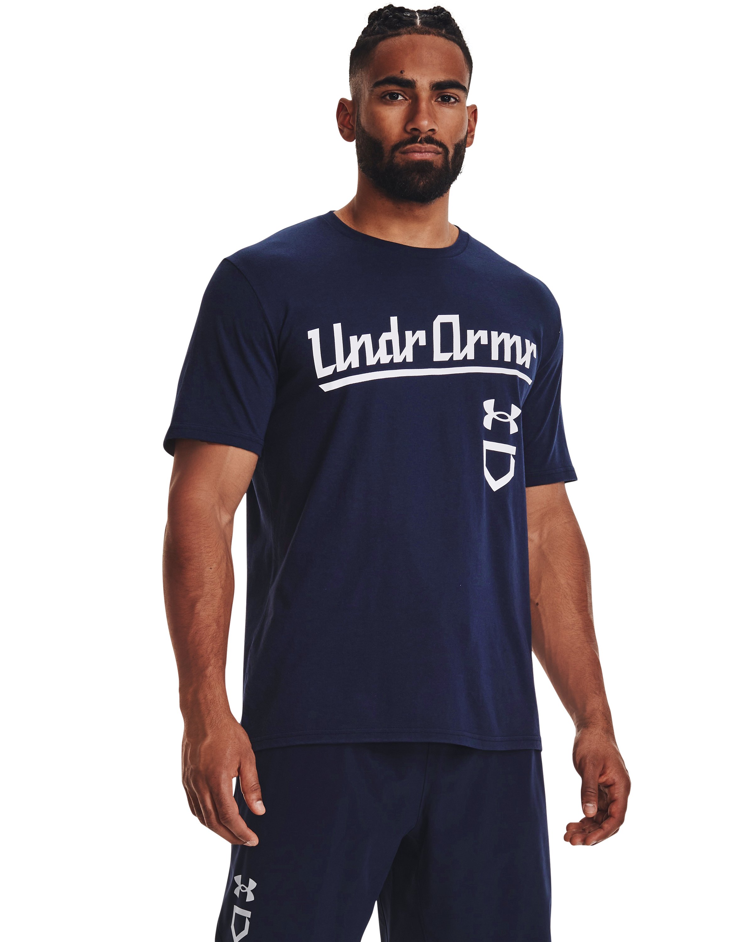 UA Baseball Script Men's Short Sleeve 2