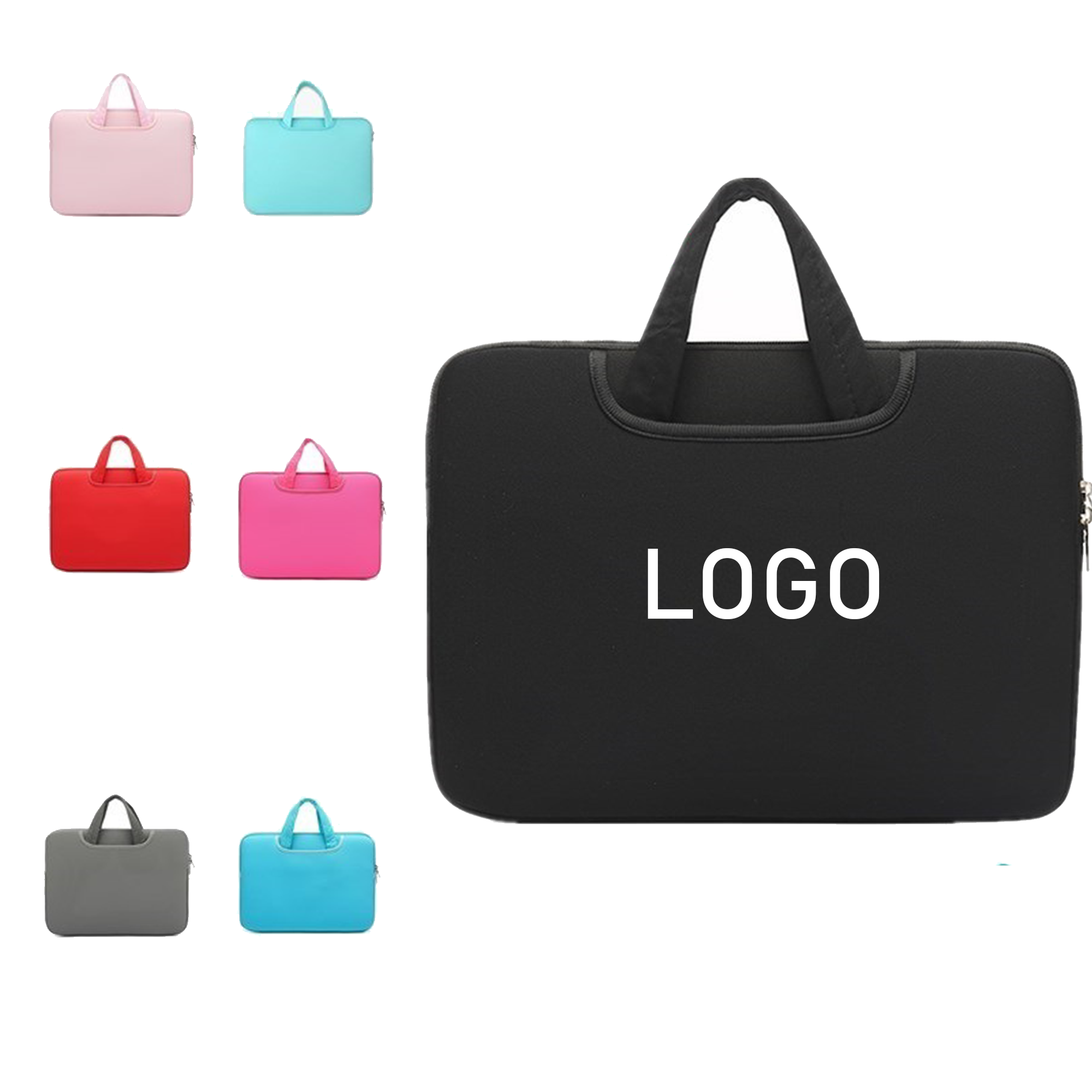 Custom Laptop Sleeve with Hidden Handles 14" MOQ10 3