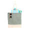 Split Recycled 5oz Cotton Twill Convention Tote 123