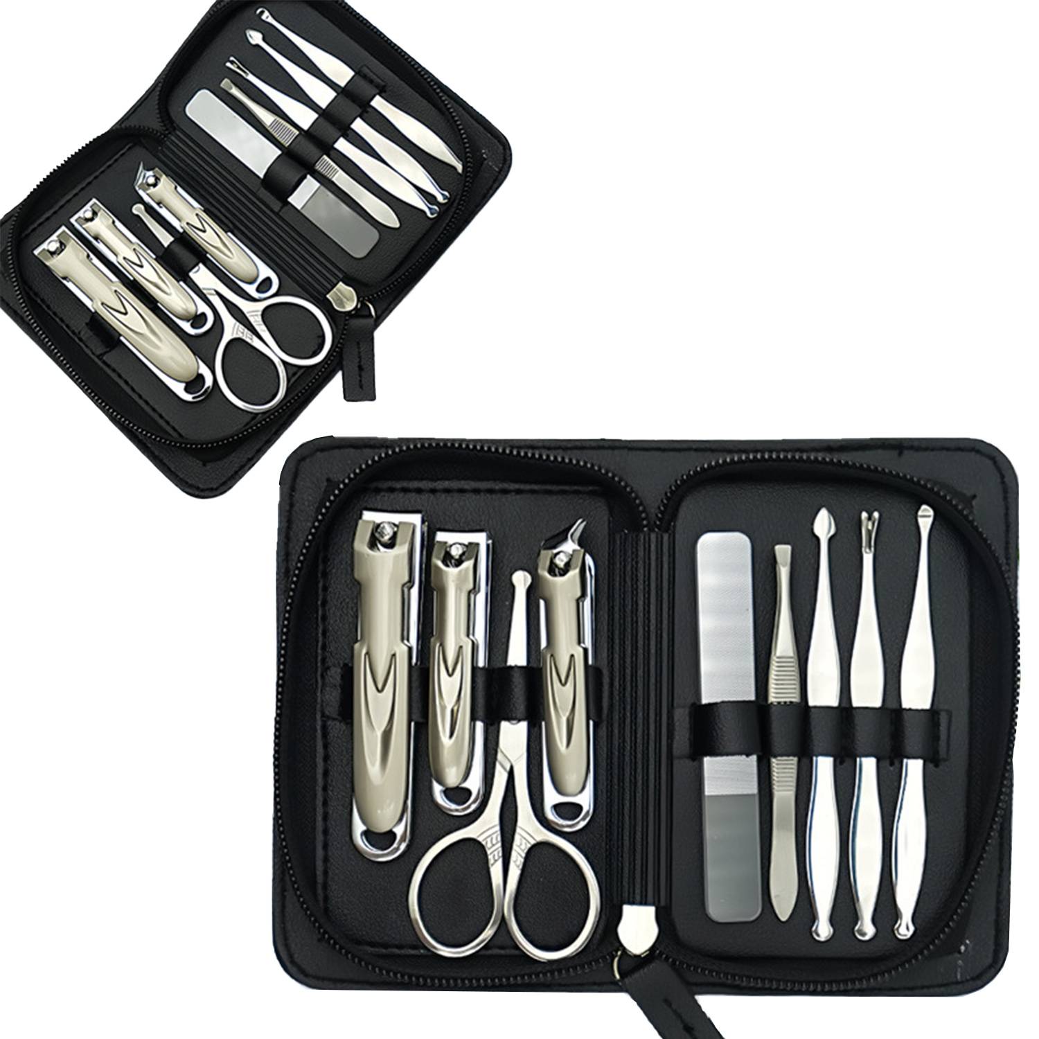 9 In 1 Stainless Steel Manicure Set 1