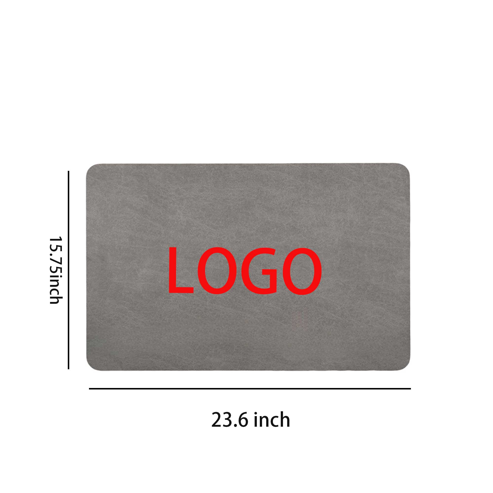 Non Slip Soft Diatom Mud Bath Mat 2