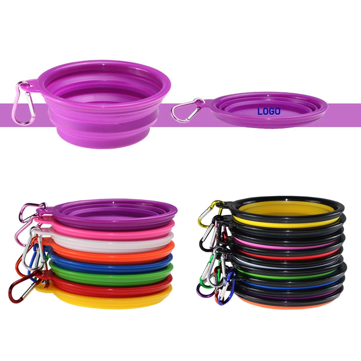 Silicone Collapsible Dog Bowl 2