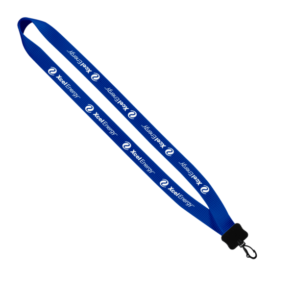 3/4" Smooth Nylon Lanyard with Plastic Clamshell & Swivel Snap Hook 22