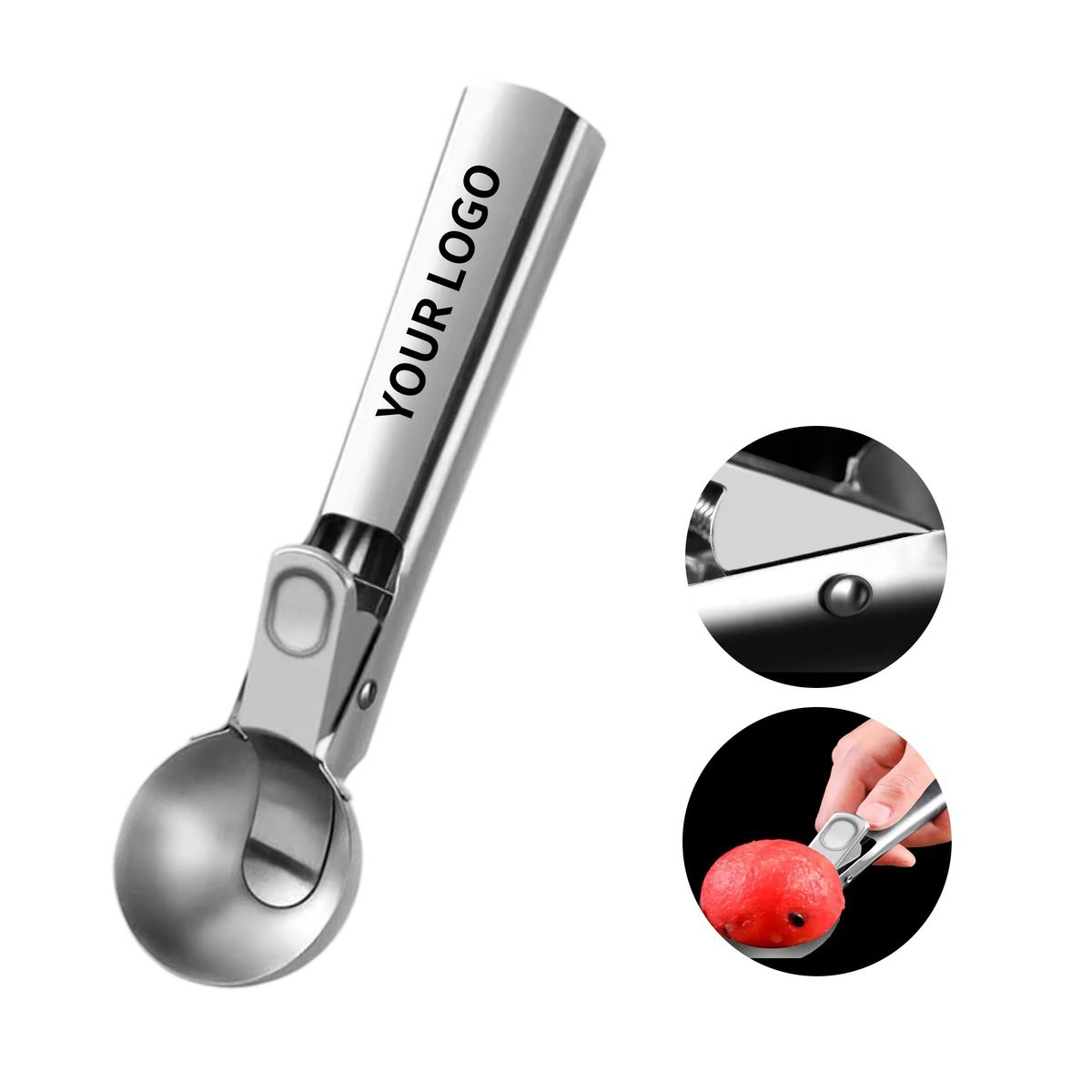 Ice Cream Scoop with Spring Trigger Handle 1