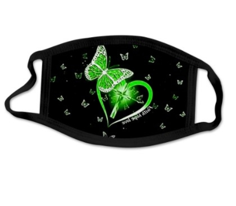 Reusable Plain Polyester Face Mask 2