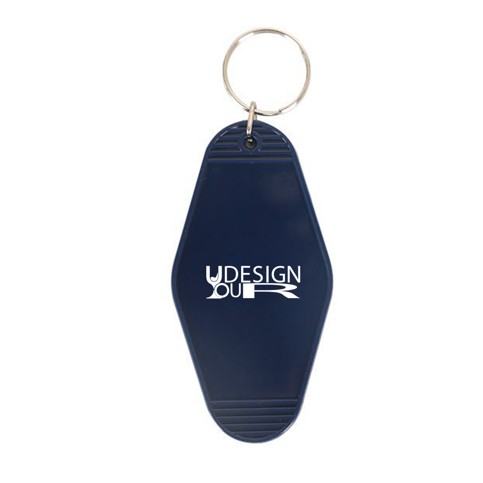 Vintage Motel Keychain - Customizable Retro Style 2