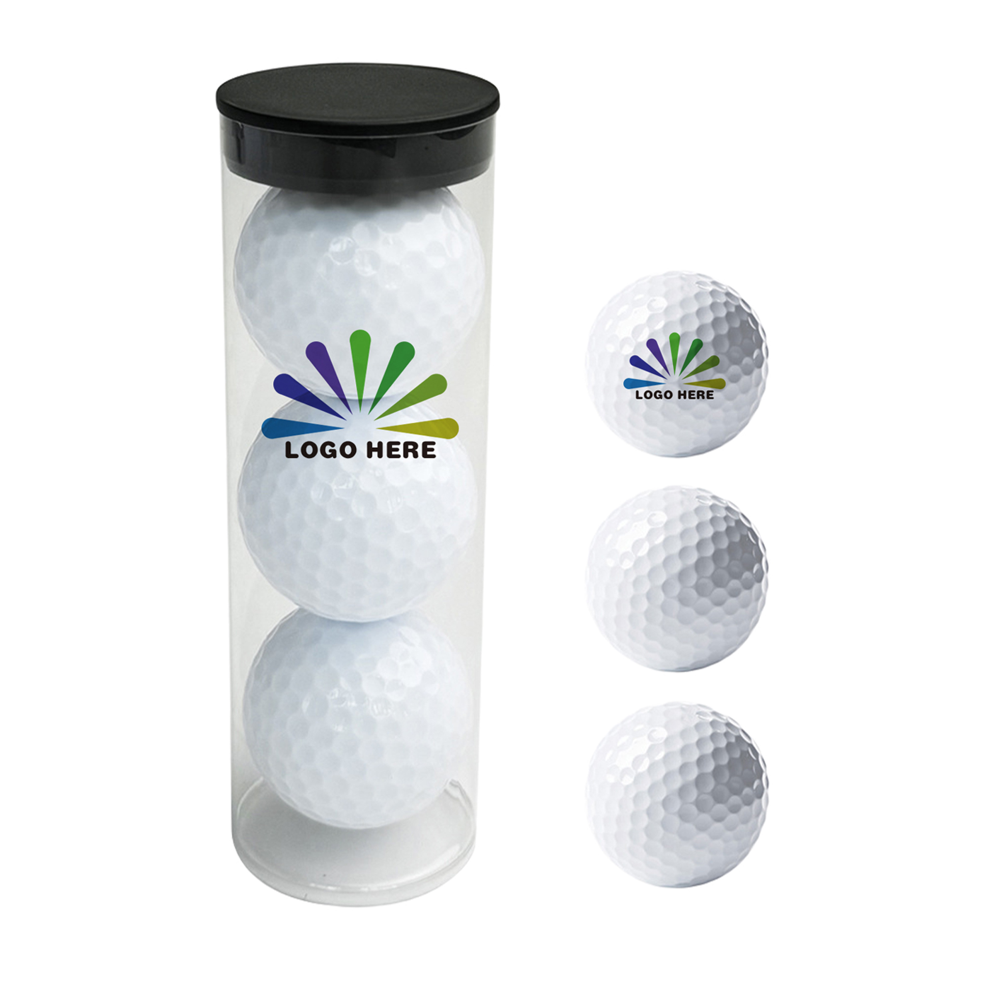 MOQ50 Personalized Golf Gift Ball Set with Custom Branding 1