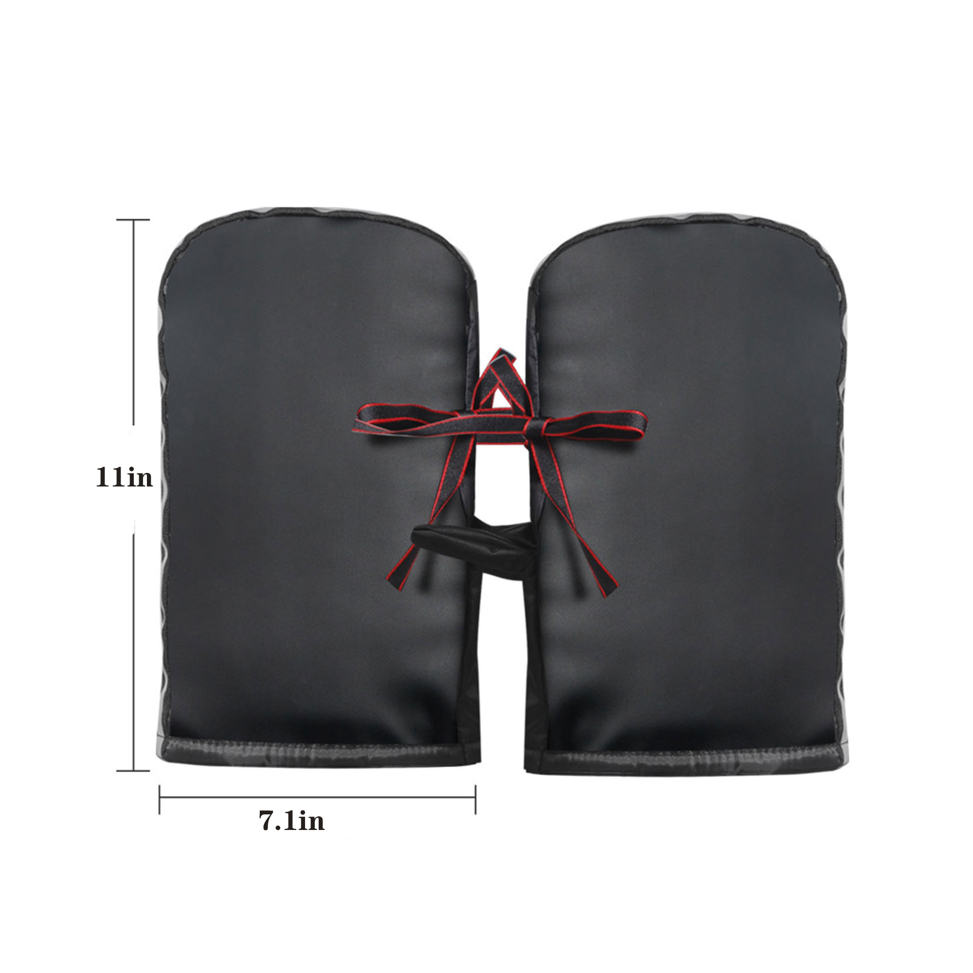 Fleece-Lined Electric Bike Handlebar Gloves 3