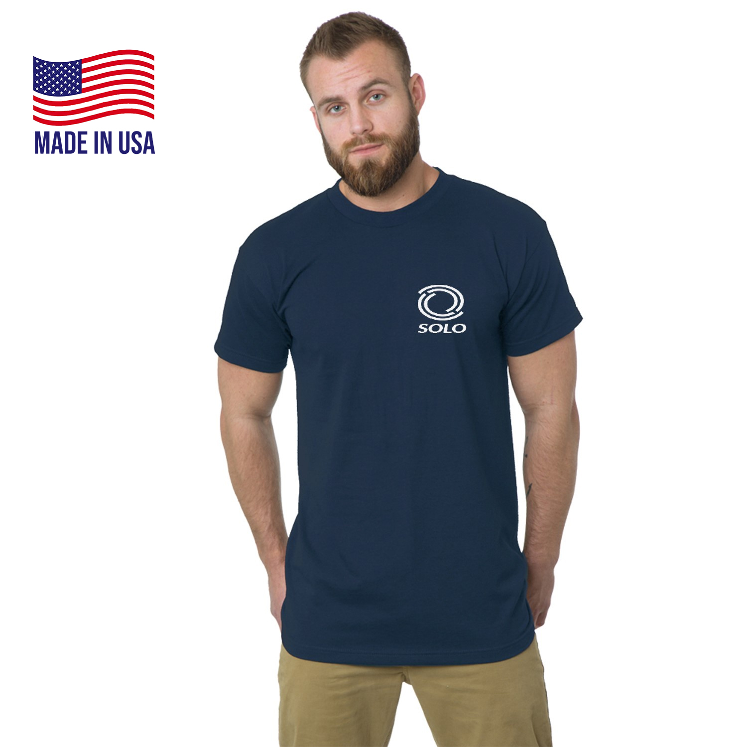 USA-Made Big & Tall Heavyweight Crew Tee 2