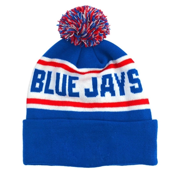 Custom Knitted Pom Jacquard Beanie 6
