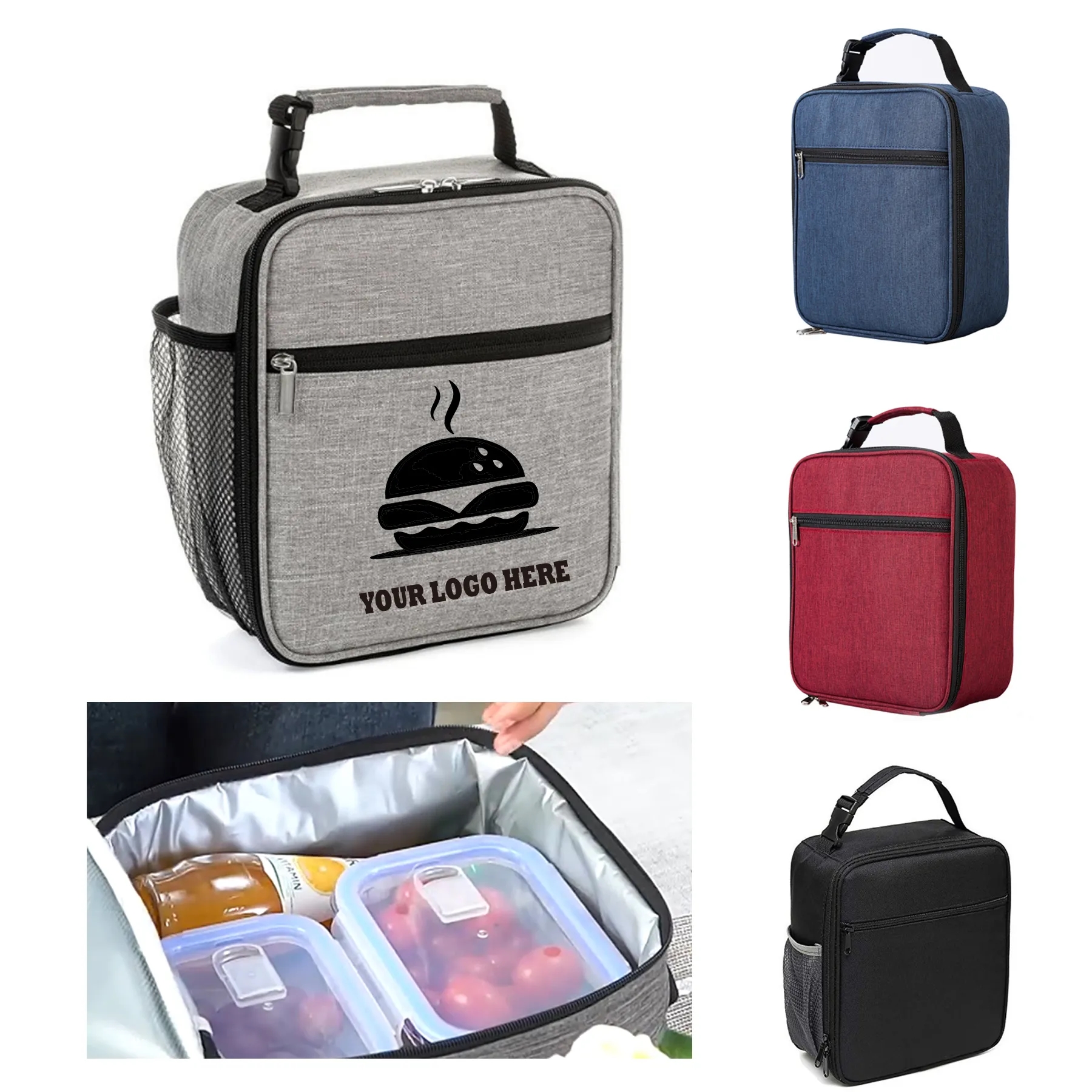 Soft Compact Lunch Insulated Bag