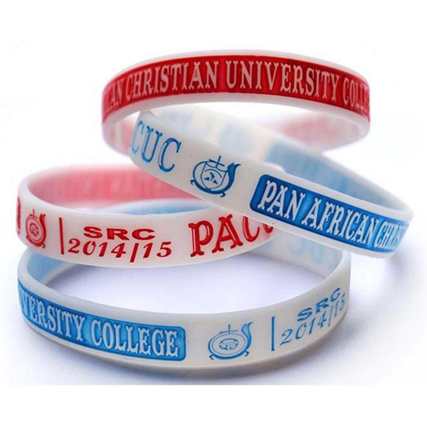 Debossed Color Filled Wristband 4
