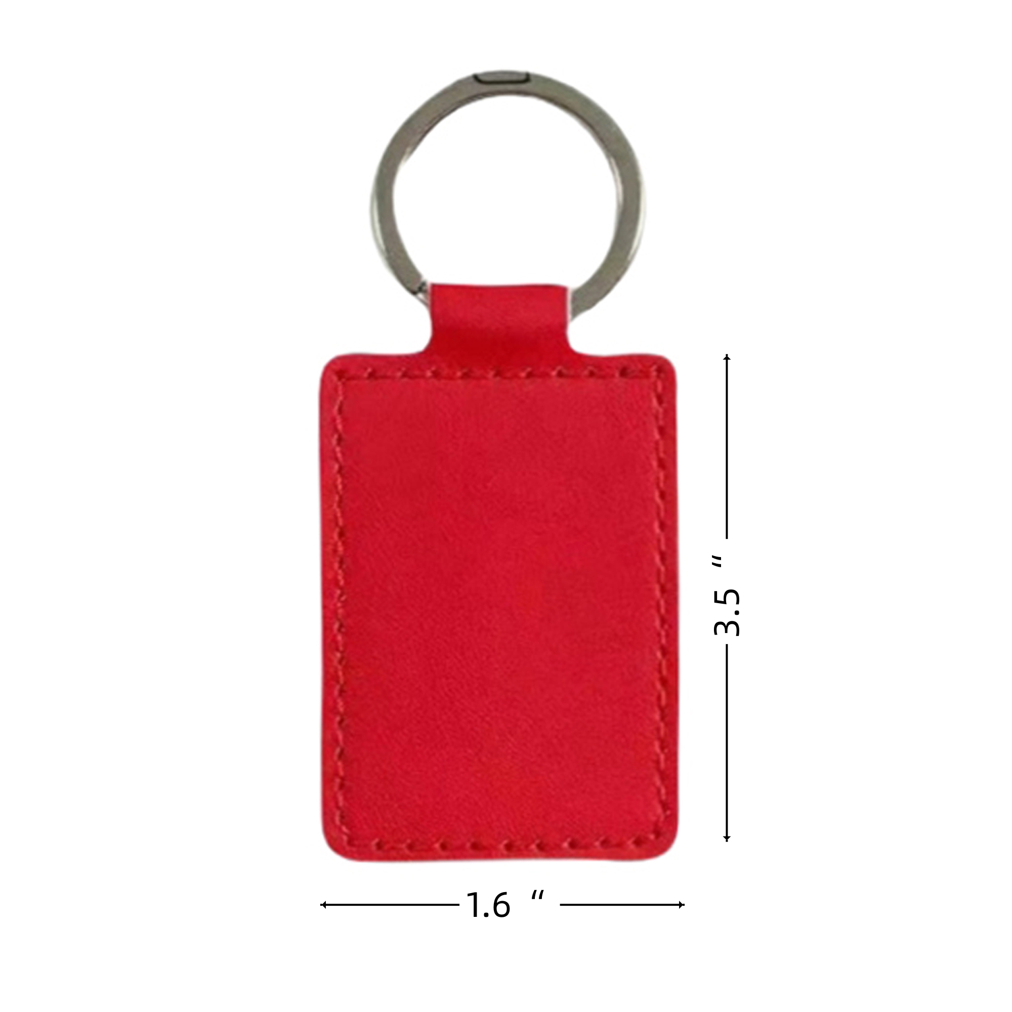 Laser Engraved Leatherette Key Tag 3