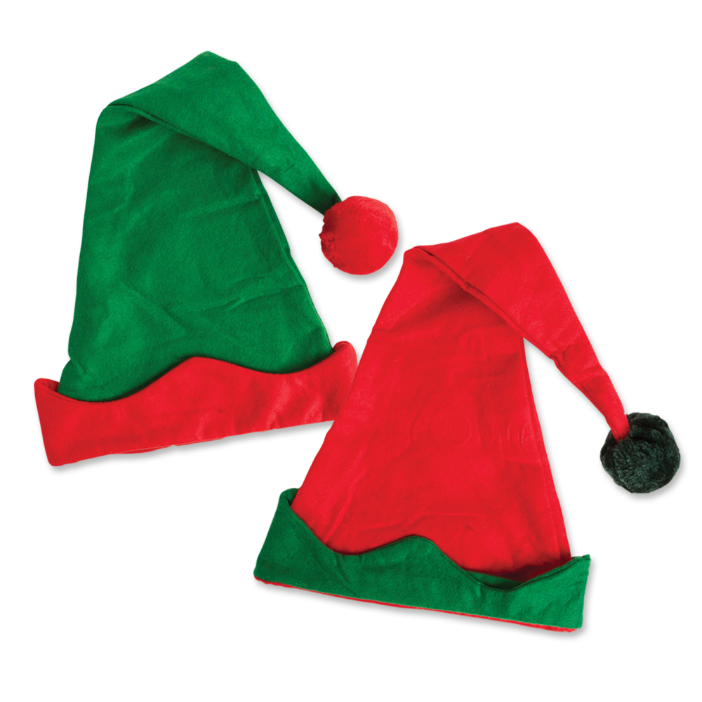 Elf Hats w/ Pom Pom 2