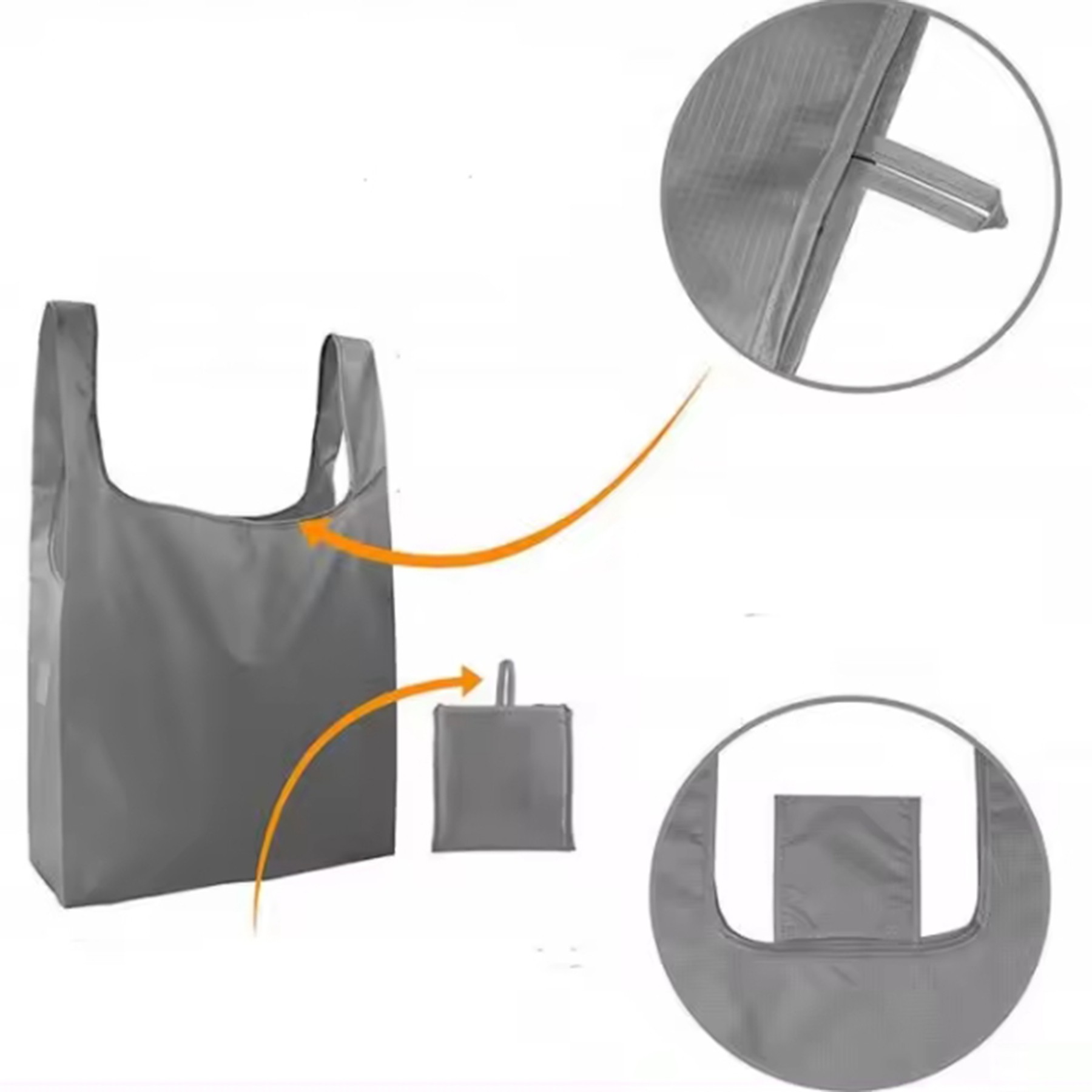 Waterproof Foldable Polyester Shopping Bag 5