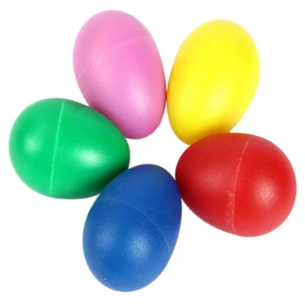 Kids Toys Percussion Musical  Plastic Egg Shakers 5