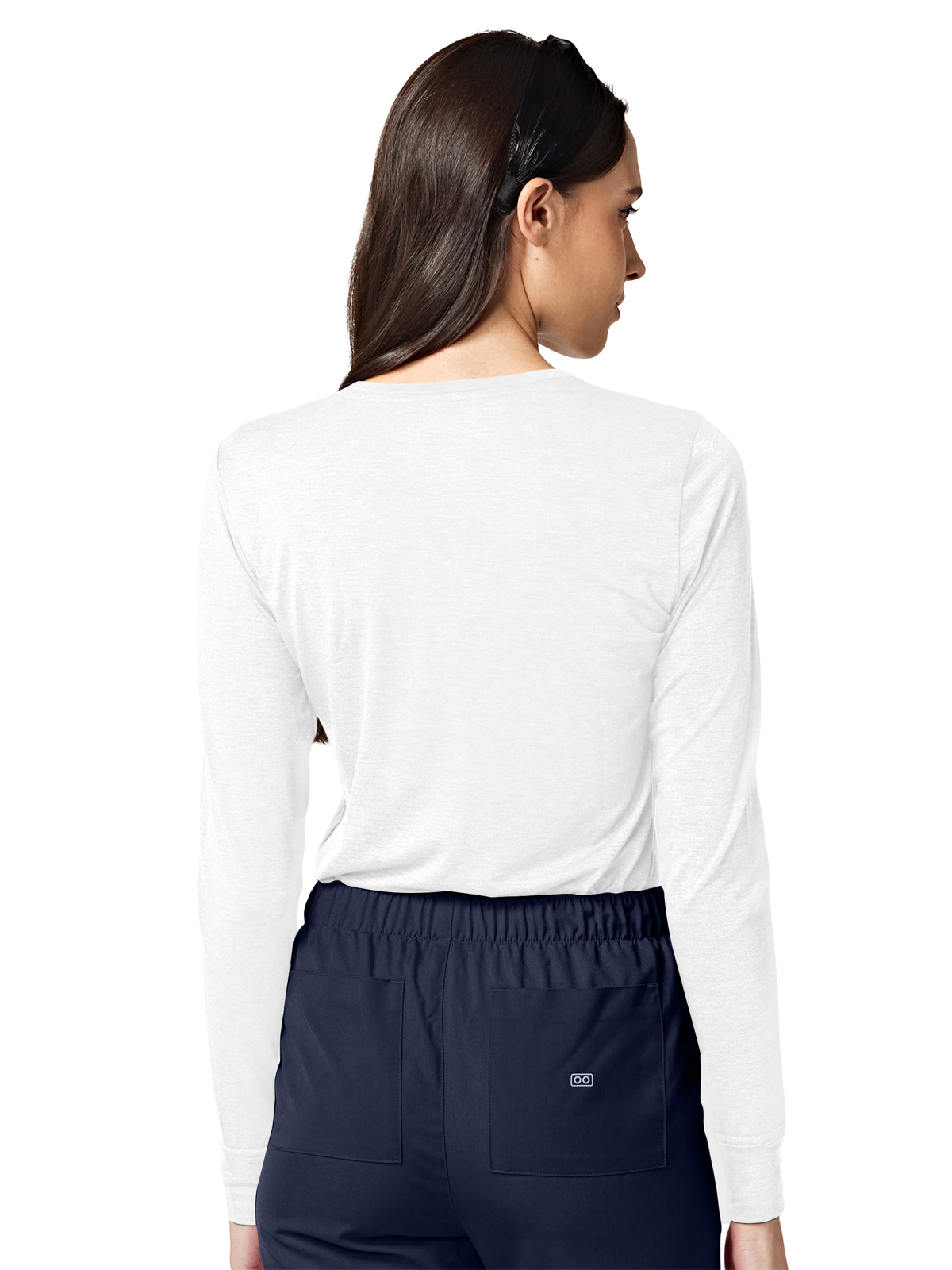 Parkley Subscrubs - Women's Crew Neck Long Sleeve Tee 9