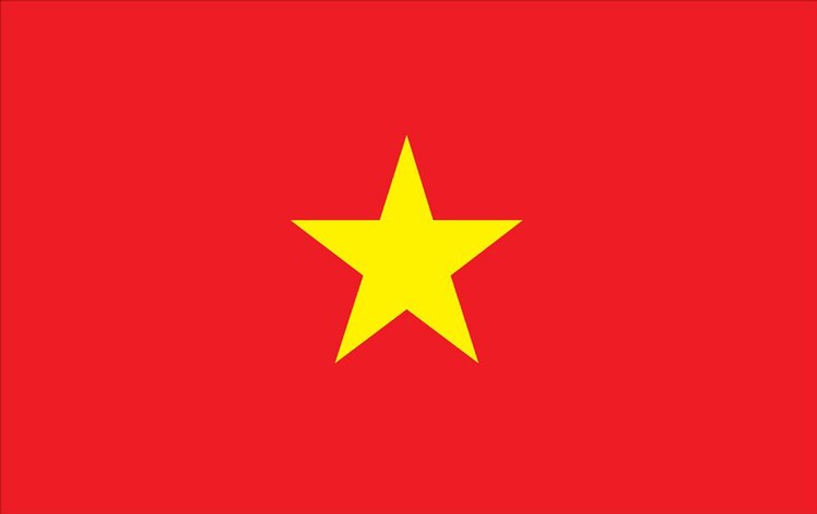 Vietnam Flag - 5' x 8' - Nylon 1