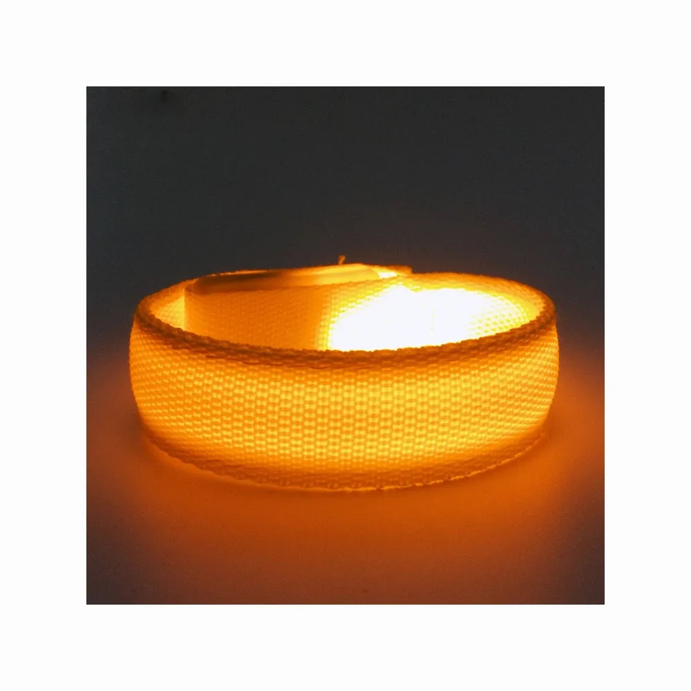 Glowing LED Safety Wristband Bracelets 8