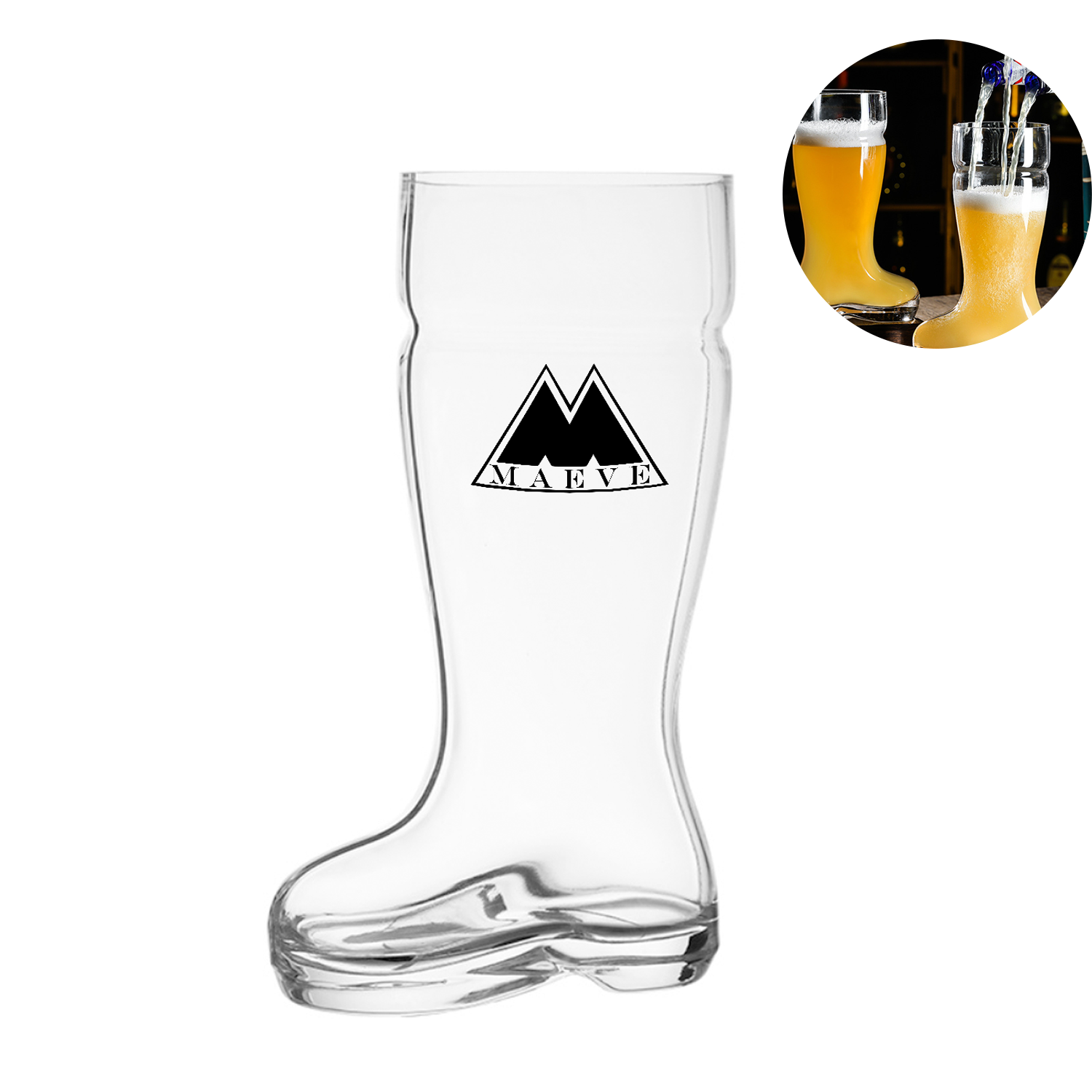 46Oz Boot Beer GLASS 2