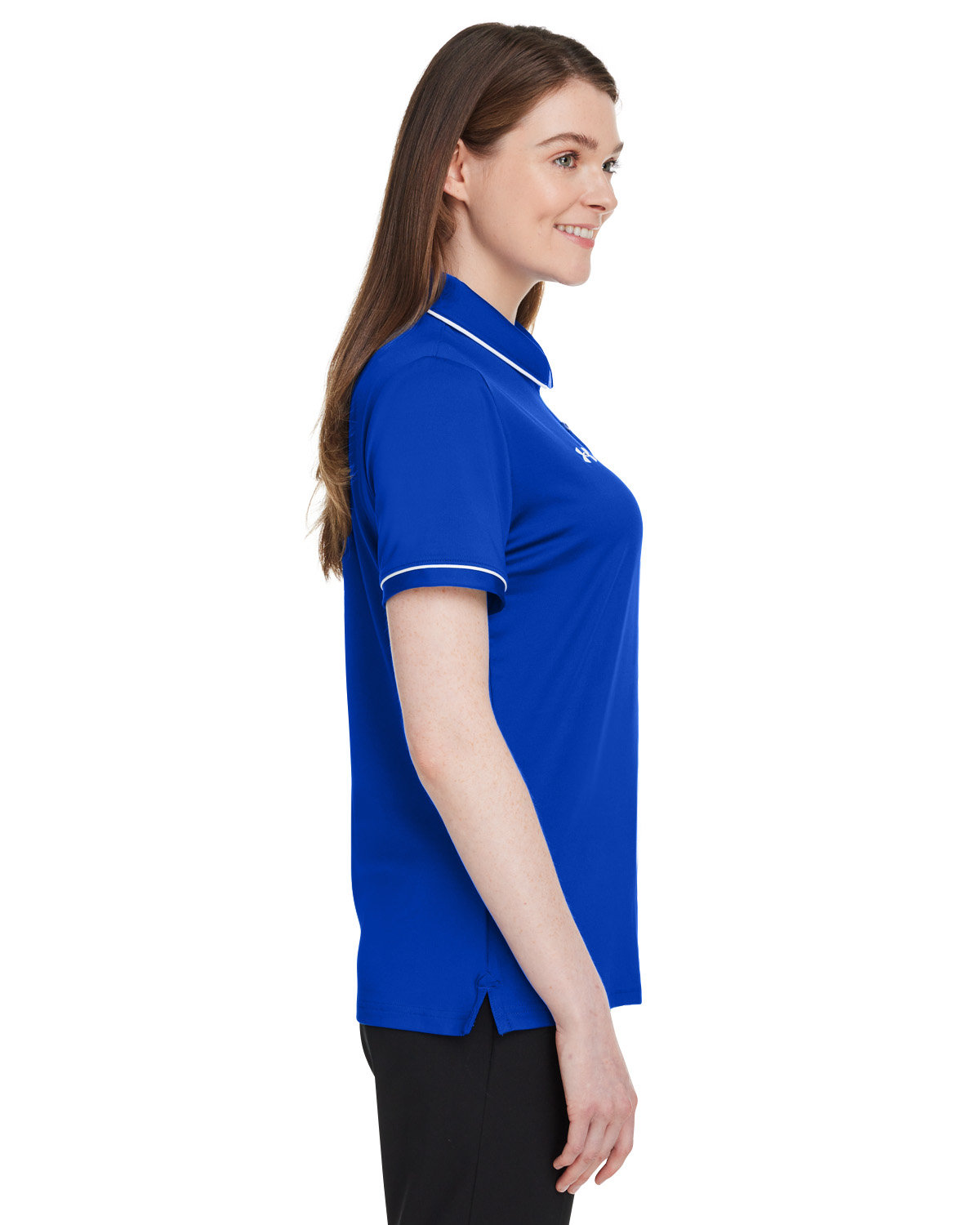 Ladies' Tipped Teams Performance Polo