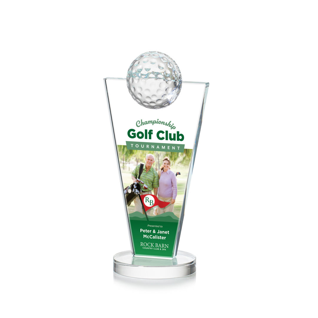 Slough Golf VividPrint™ Award - Clear 13