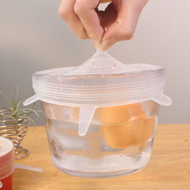 Healthy and natural antibacterial Silicone Lids Food and Bowl Covers
