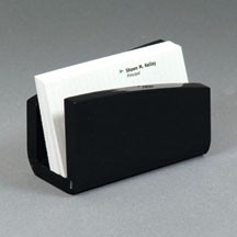 Single Pocket Curved Counter Business Card Holder