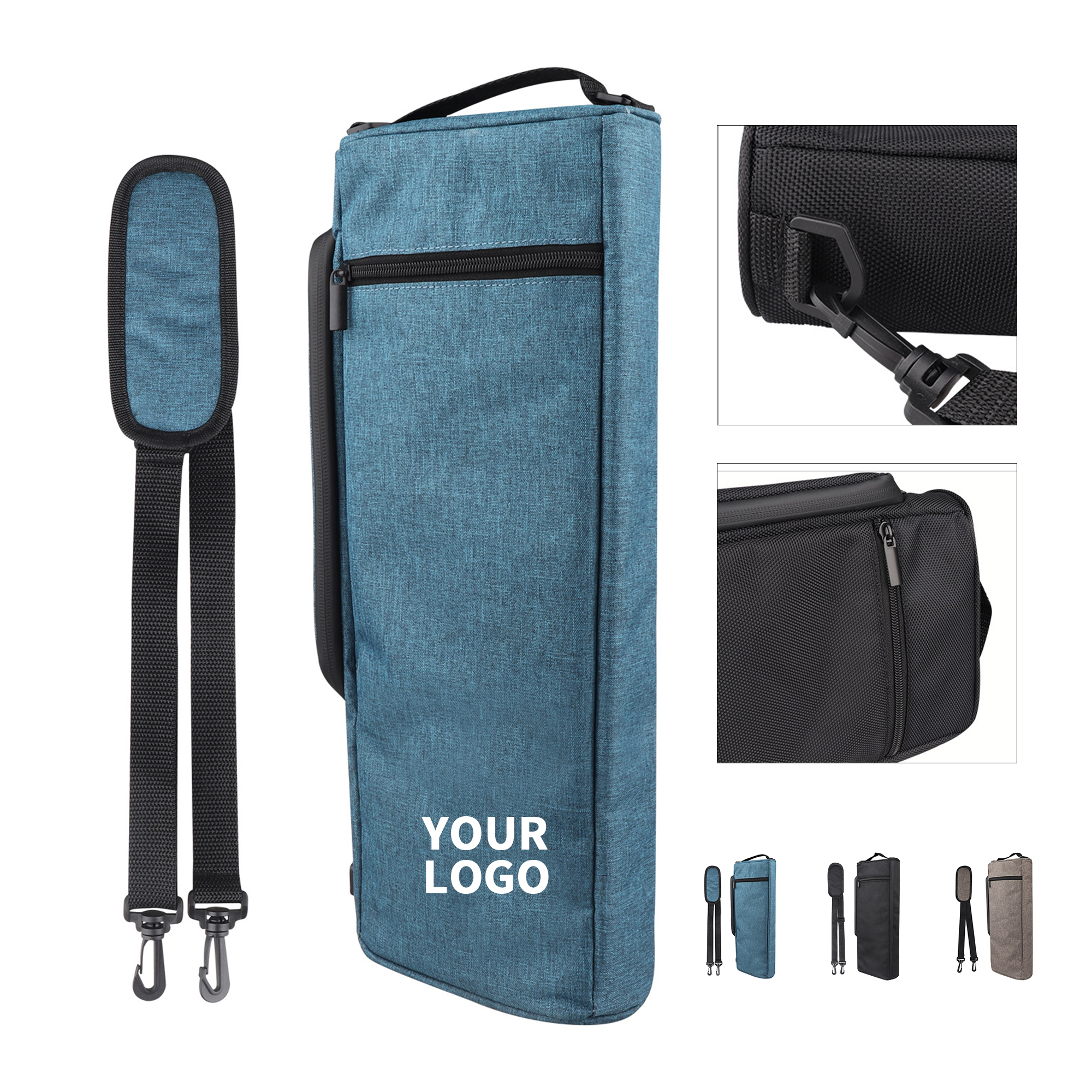 Slim Insulated Golf Cooler Bag 6 Can Capacity 5