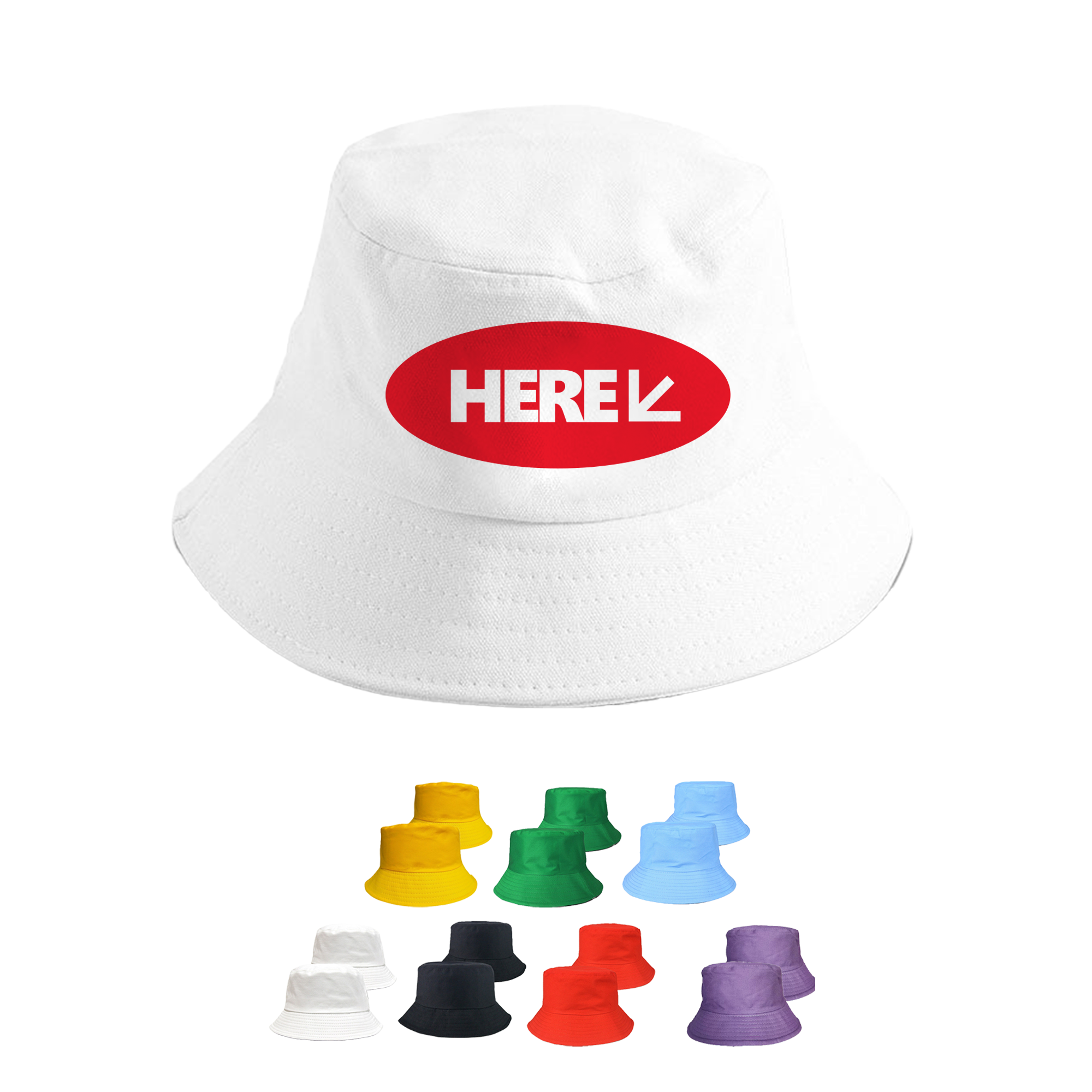Custom Bucket Hat MOQ 20 PCS 2